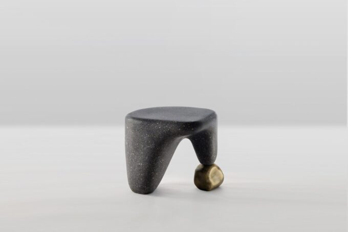 Lithic Side Table A