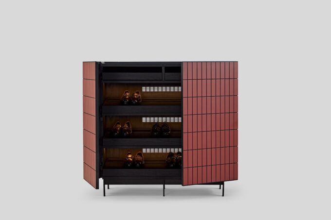 Fenestra Shoe Cabinet